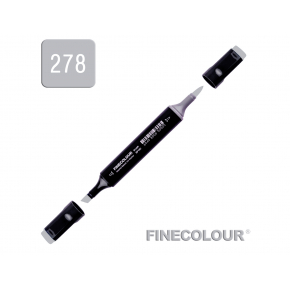 Маркер спиртовий Finecolour Brush 278 нейтральний сірий №4 NG278 EF102-278