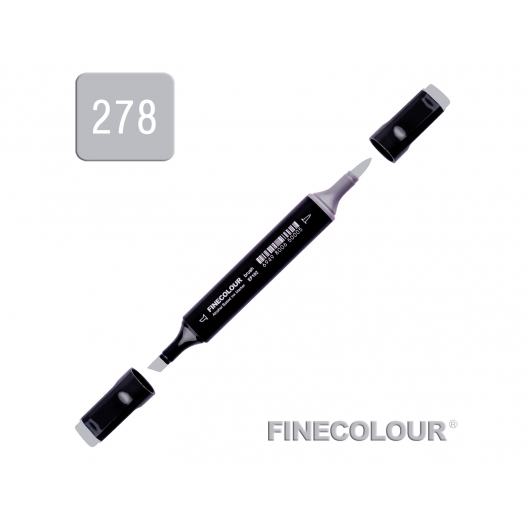 Маркер спиртовий Finecolour Brush 278 нейтральний сірий №4 NG278 EF102-278
