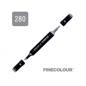 Маркер спиртовий Finecolour Brush 280 нейтральний сірий №7 NG280 EF102-280