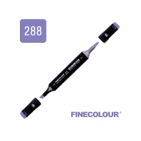 Маркер спиртовий Finecolour Brush 288 флуоресцентний фіолетовий FV288 EF102-288N