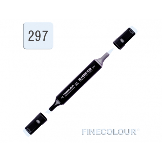 Маркер спиртовий Finecolour Brush 297 відтінок блакитного B297 EF102-297N