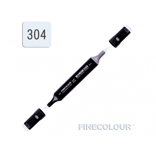 Маркер спиртовий Finecolour Brush 304 блідо-сірувато-синій B304 EF102-304N