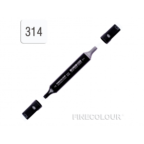 Маркер спиртовий Finecolour Brush 314 різкий сірий №0 CG314 EF102-314N