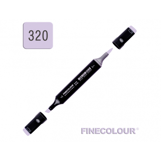 Маркер спиртовий Finecolour Brush 320 м'який фіолетовий BV320 EF102-320N