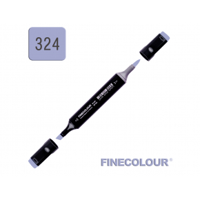 Маркер спиртовий Finecolour Brush 324 темно-червонувато-синій B324 EF102-324N