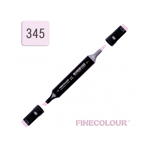 Маркер спиртовой Finecolour Brush 345 розовый туман RV345 EF102-345N