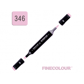 Маркер спиртовий Finecolour Brush 346 темно-рожевий RV346 EF102-346N