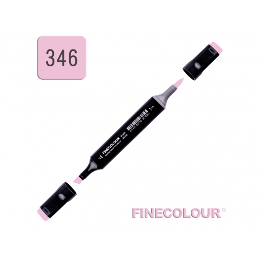 Маркер спиртовой Finecolour Brush 346 темно-розовый RV346 EF102-346N