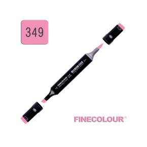 Маркер спиртовий Finecolour Brush 349 рожева бегонія R349 EF102-349N