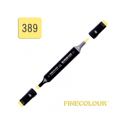 Маркер спиртовий Finecolour Brush 389 жовтий кадмій Y389 EF102-389N