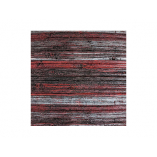 3D панель на клейкій основі «Бамбук» #74 червоно-сіра