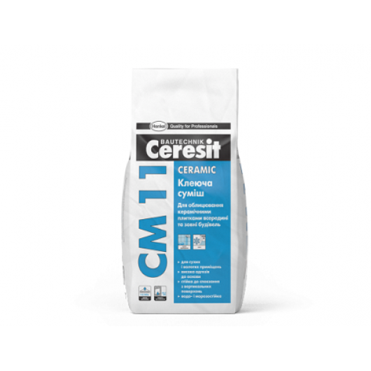 Клеящая смесь для плитки Ceramic Ceresit CM 11