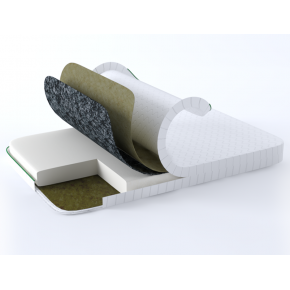 Матрас ортопедический Green Streem Ortolinum Hot Lux 70х190 - интернет-магазин tricolor.com.ua
