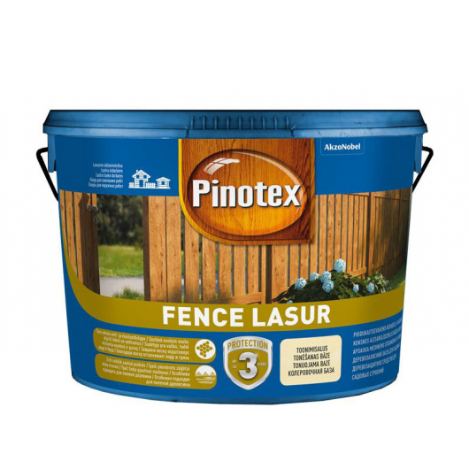 Лазур захисна Pinotex Fence Lasur для садових будівель Дерево тика - интернет-магазин tricolor.com.ua