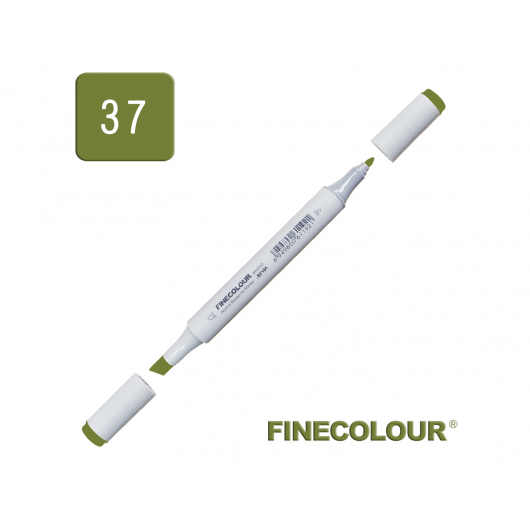 Маркер спиртовий Finecolour Junior 037 глибокий оливково-зелений YG37 EF101-37