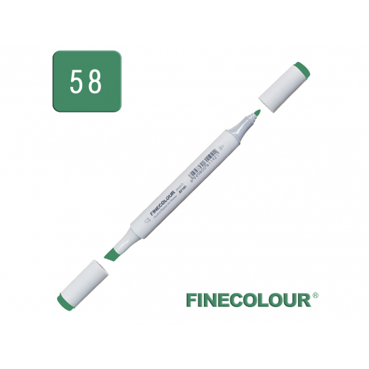 Маркер спиртовий Finecolour Junior 058 зелений холі G58 EF101-58