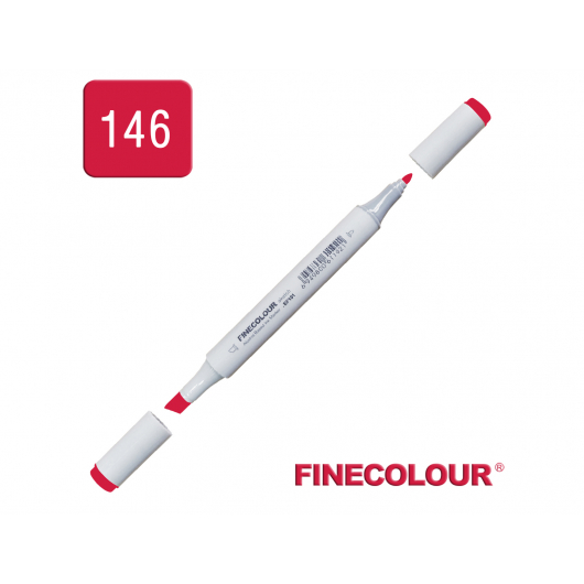 Маркер спиртовий Finecolour Junior 146 глибокий червоний колір R146 EF101-146
