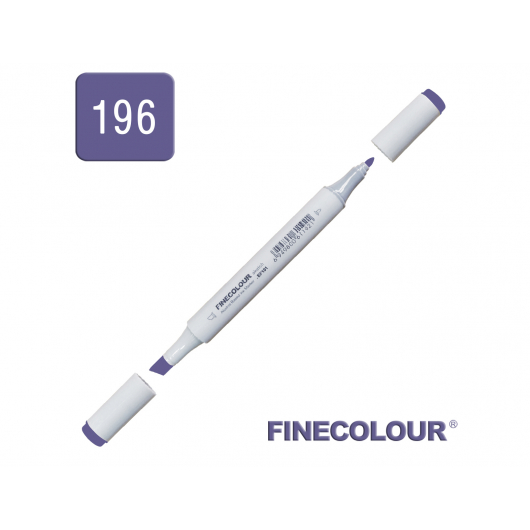 Маркер спиртовий Finecolour Junior 196 синьо-фіолетовий B196 EF101-196