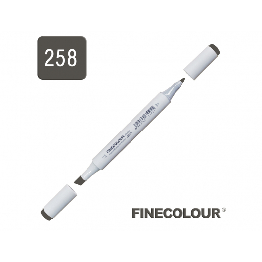 Маркер спиртовий Finecolour Junior 258 сірий тонер №10 TG258 EF101-258