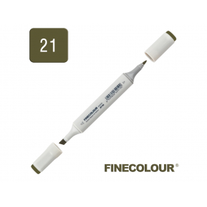 Маркер спиртовий Finecolour Sketchmarker 021 темний оливковий 21 EF100-21