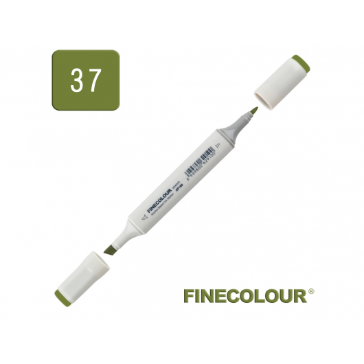 Маркер спиртовий Finecolour Sketchmarker 037 глибокий оливково-зелений YG37 EF100-37