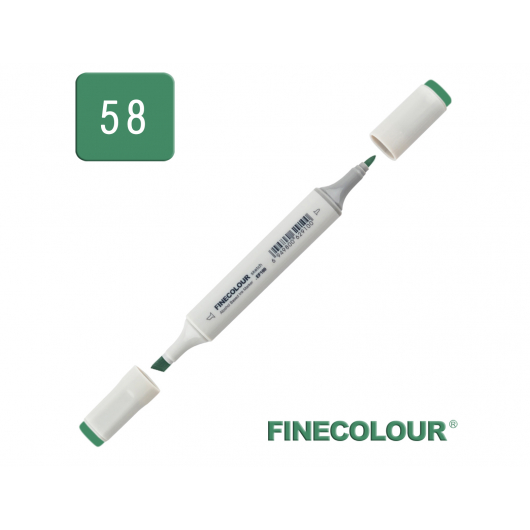 Маркер спиртовий Finecolour Sketchmarker 058 зелений холі G58 EF100-58