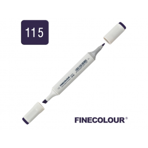 Маркер спиртовий Finecolour Sketchmarker 115 пігментований фіолетовий B115 EF100-115