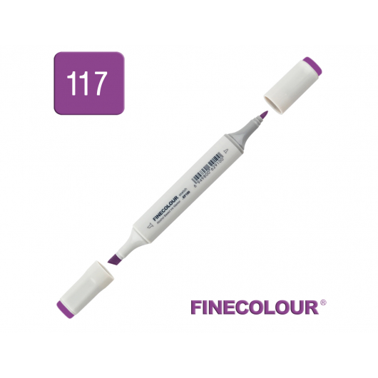 Маркер спиртовий Finecolour Sketchmarker 117 фіолетовий глибокий V117 EF100-117