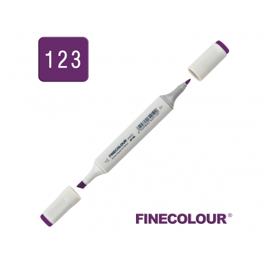 Маркер спиртовий Finecolour Sketchmarker 123 темно-фіолетовий V123 EF100-123