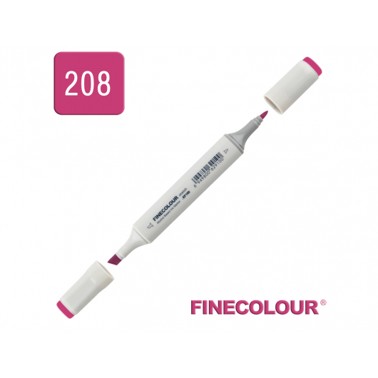 Маркер спиртовий Finecolour Sketchmarker 208 яскраво-червоний RV208 EF100-208