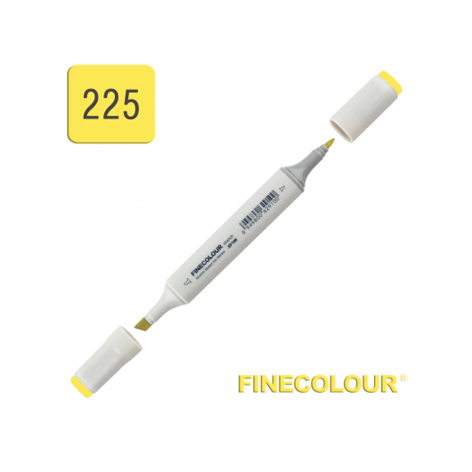 Маркер спиртовий Finecolour Sketchmarker 225 кислотний жовтий Y225 EF100-225