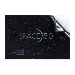 Вібропоглинаючий матеріал для авто Шумофф Space 5.0 0,37*0,25 м