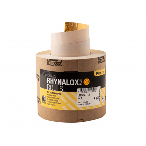 Зносостійкий рулон на латексній основі Rhynalox Plus Line Indasa 115 мм*50 м P60 - изображение 2 - интернет-магазин tricolor.com.ua