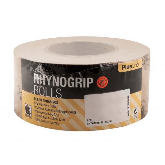 Рулон з системою Velcro Rhynogrip Plus Line Indasa 70 мм*25 м P60 (без отв.)