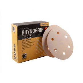 Диски на 6 отвірів Rhynogrip Plus Line Indasa 125 мм P150 - изображение 2 - интернет-магазин tricolor.com.ua