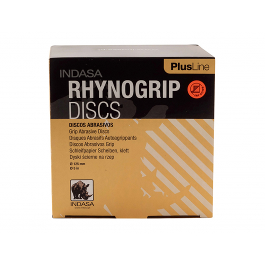 Диски на 8 отвірів Rhynogrip Plus Line Indasa 125 мм P40 - интернет-магазин tricolor.com.ua