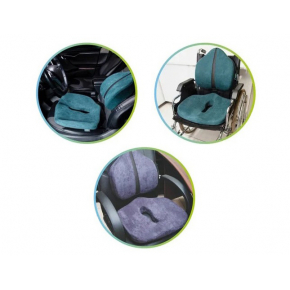 Подушка ортопедическая Correct Shape Max comfort для сидения 46х42/10 Графит - изображение 4 - интернет-магазин tricolor.com.ua