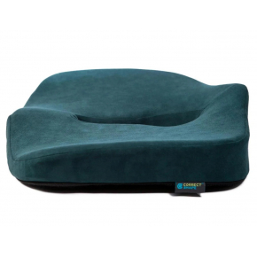 Подушка ортопедическая Correct Shape Max comfort для сидения 46х42/10 Изумрудная - изображение 5 - интернет-магазин tricolor.com.ua