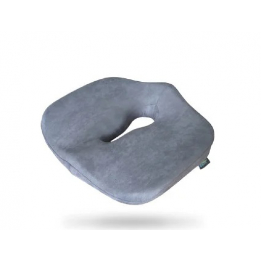 Подушка ортопедическая Correct Shape Max comfort для сидения 46х42/10 Серая - интернет-магазин tricolor.com.ua