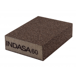 Чотиристоронній абразивний блок Indasa Abrasive Block 98x69x26 мм P60 - интернет-магазин tricolor.com.ua