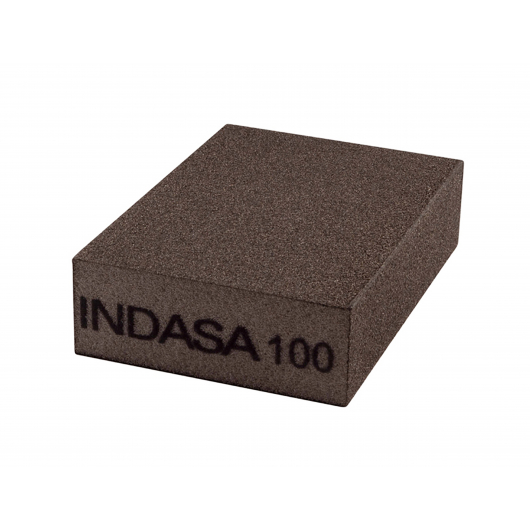 Чотиристоронній абразивний блок Indasa Abrasive Block 98x69x26 мм P100 - интернет-магазин tricolor.com.ua