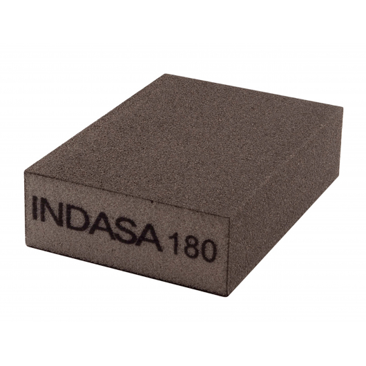Чотиристоронній абразивний блок Indasa Abrasive Block 98x69x26 мм P180 - интернет-магазин tricolor.com.ua