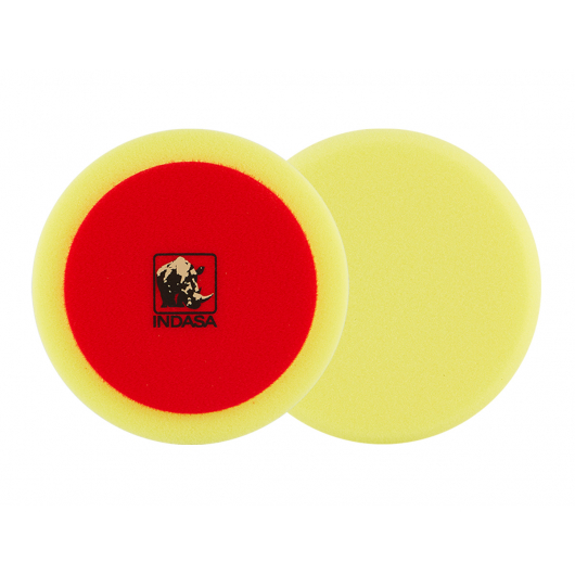 Круг полірувальний Indasa з системою Velcro 150 мм жовтий - интернет-магазин tricolor.com.ua