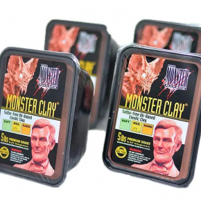 Скульптурная профессиональная масса для лепки Monster Clay Hard 300 г. - изображение 9 - интернет-магазин tricolor.com.ua