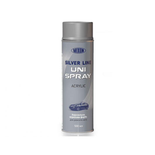 Аерозоль акриловий Mixon Uni spray білий матовий для авто