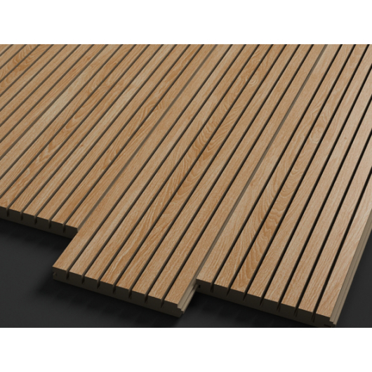 Акустическая панель A4Sound Perfect-Acoustic Octa перфорация шпон Дуб 10.96 негорючая - интернет-магазин tricolor.com.ua