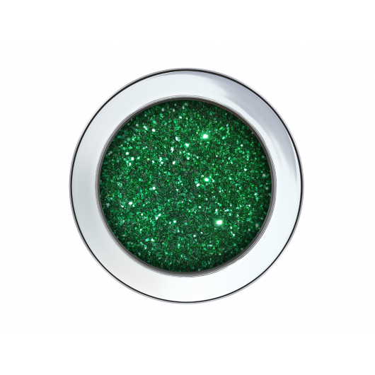 Гліттер GG / 0,6 мм (1/40) зелений Tricolor