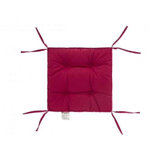 Подушка на стул Dotinem Color лиловая 40х40