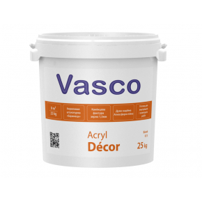 Акрилова декоративна штукатурка з камінцевою фактурою Vasco Acryl Decor K15 Баранчик