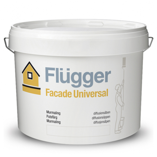 Фасадна фарба латексна масляна Flugger Facade Universal (Base 1), біла
